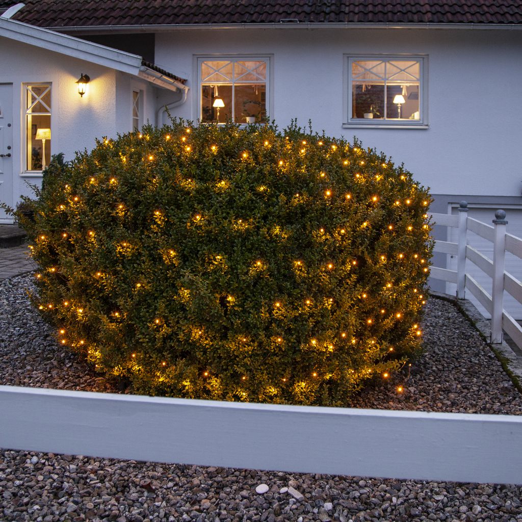 Ljusnät Golden Warm White - 2 x 2m, 160 LED