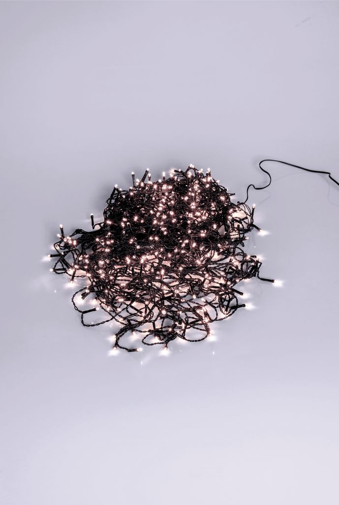 Lysnet Crispy Ice White - 3 x 3 m, 200 LED