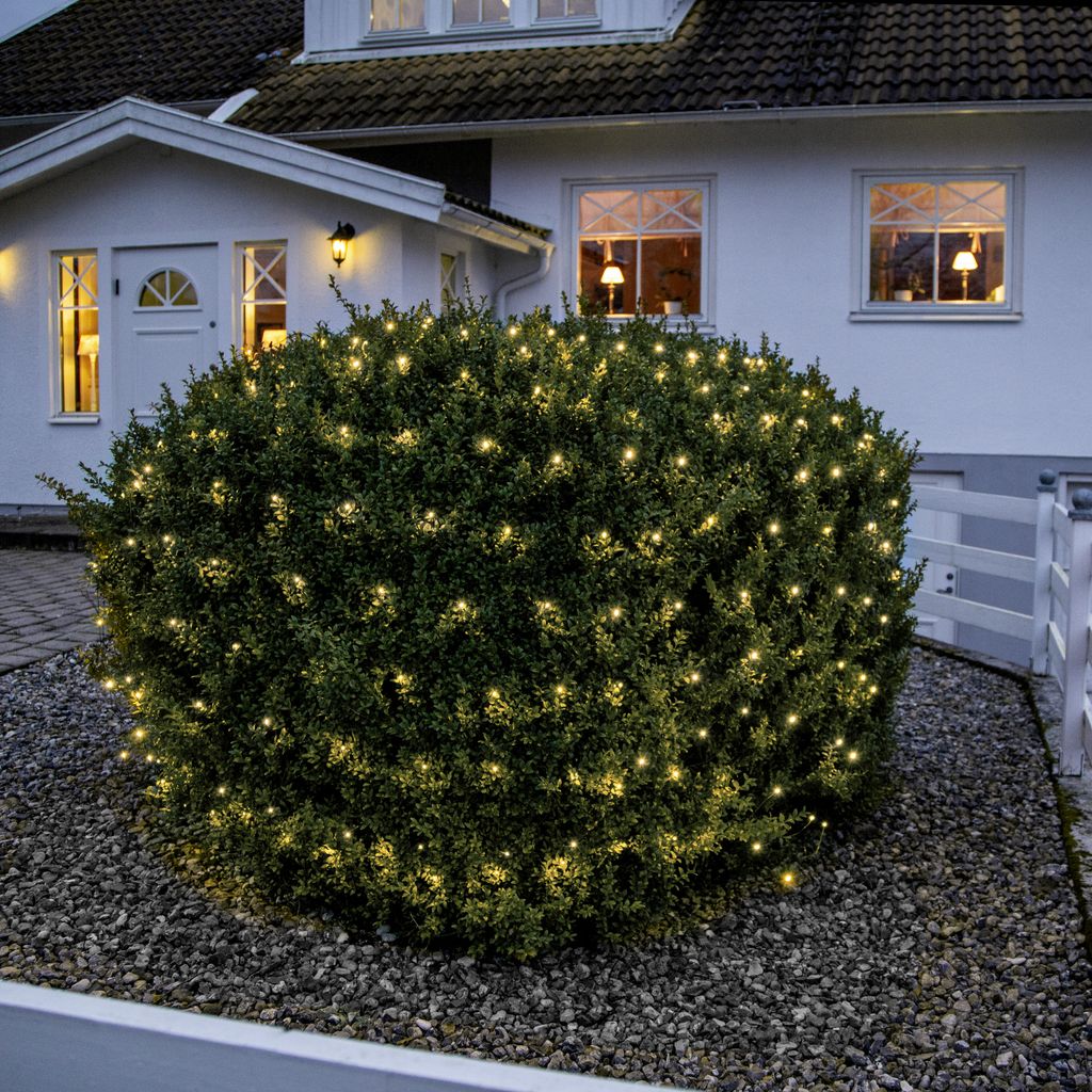 Lysnet Crispy Ice White - 2 x 2m, 160 LED