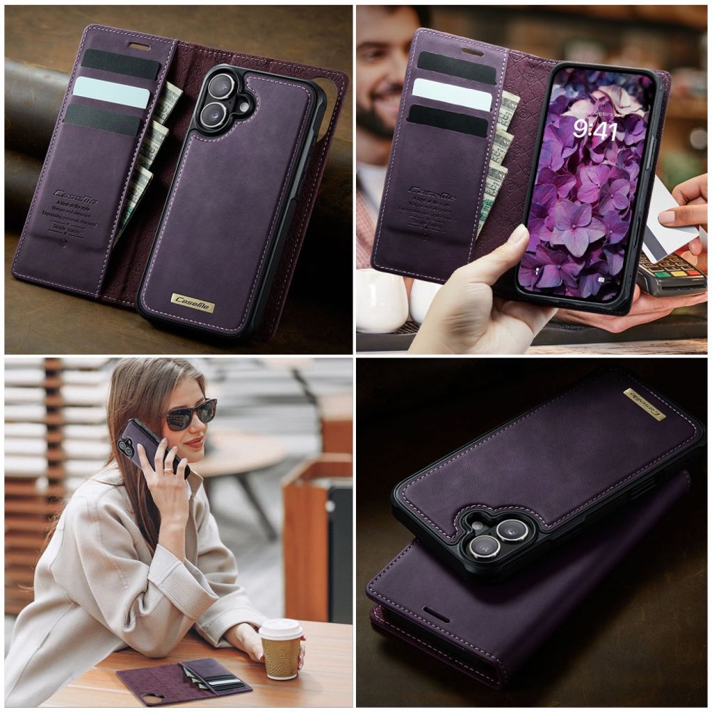CASEME iPhone 17 Fodral med MagSafe - Lila
