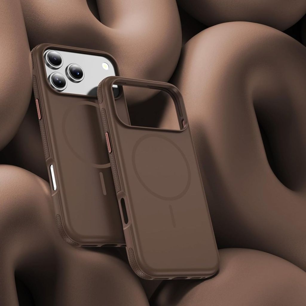 iPhone 18 Pro Max/17 Pro Max MagSafe-kompatibelt Deksel - Brun