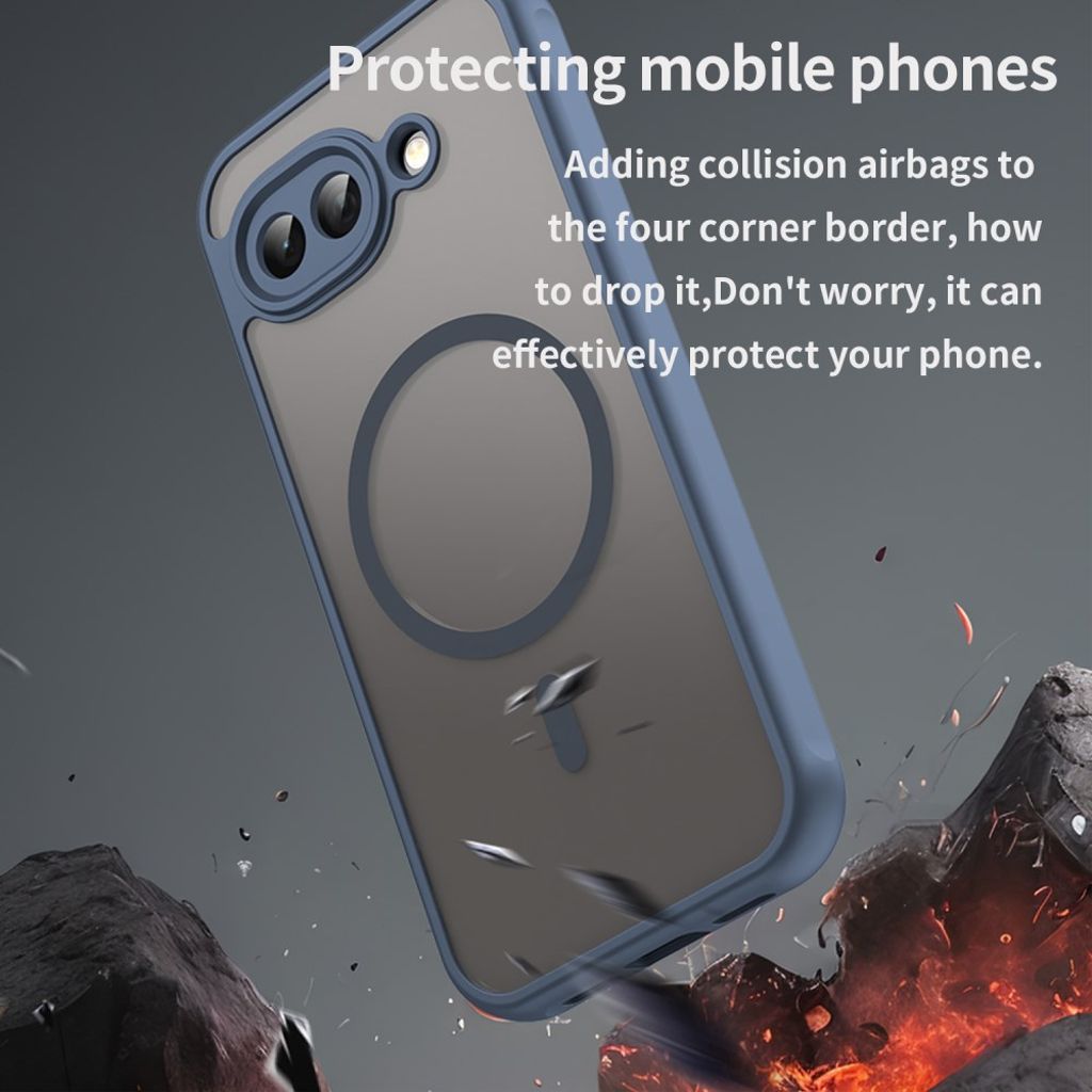 Google Pixel 10a MagSafe-skal – Blå