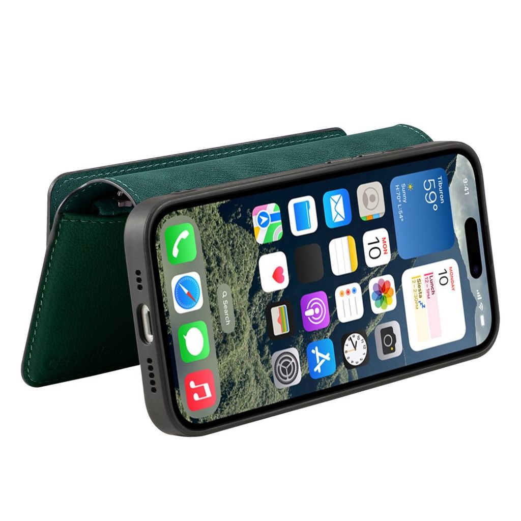 CASENEO iPhone 16 Plus Cover with Stand - Green
