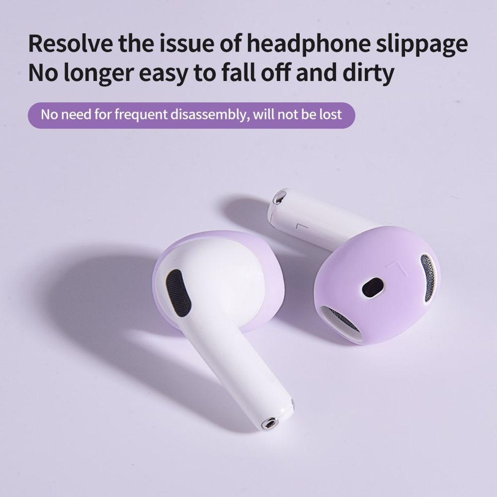 AirPods 4 Silikone Cover til Hovedtelefoner - Gennemsigtig