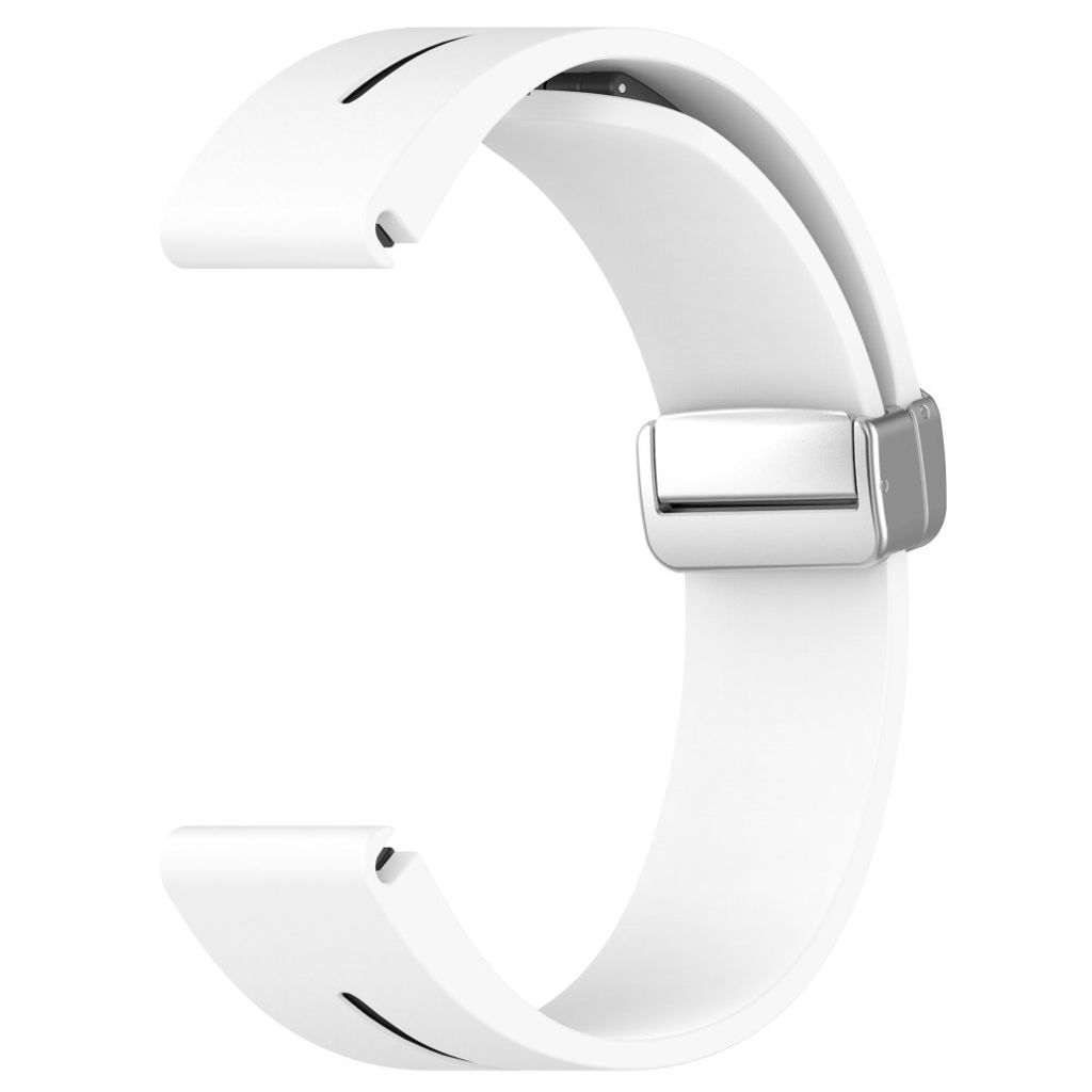 Garmin Fenix 7S etc. Watch Strap in Silicone - White