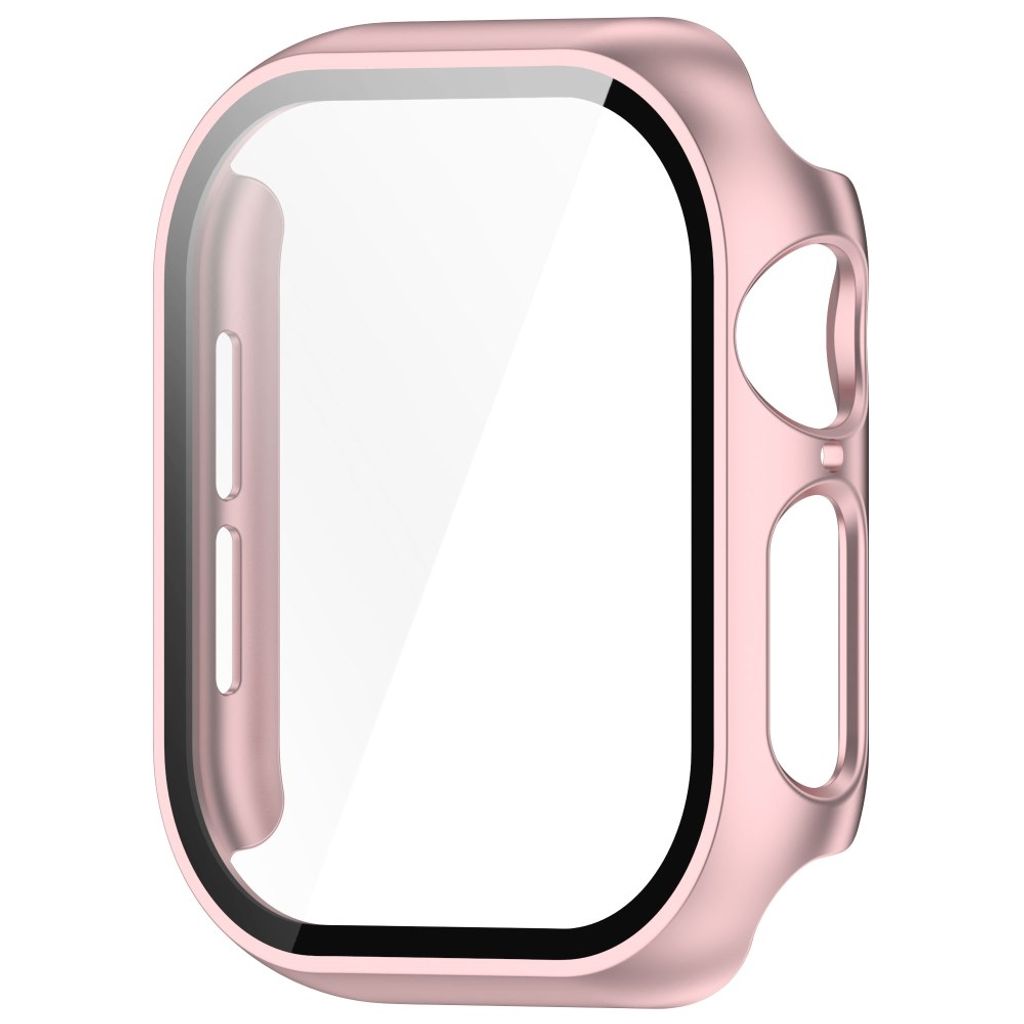 Apple Watch Series 11/10 42 mm deksel med skjermbeskytter – roségull