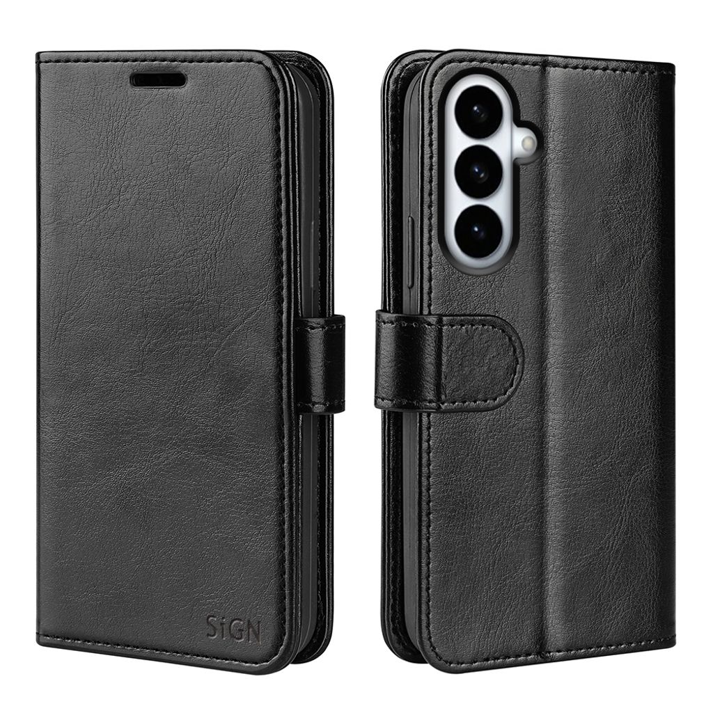 SiGN Lommeboketui for Samsung Galaxy S26 Plus - Svart