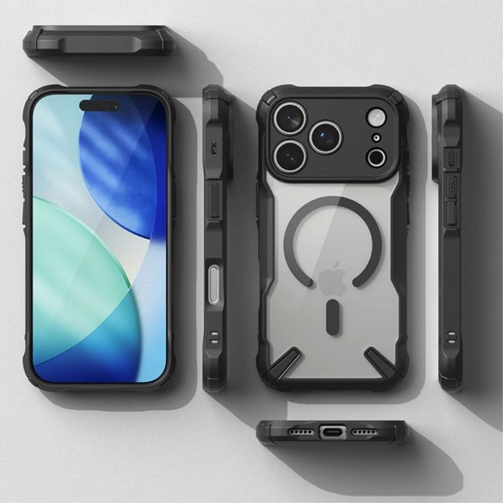 Ringke Fusion MagSafe Skal till iPhone 17 Pro Max - Svart