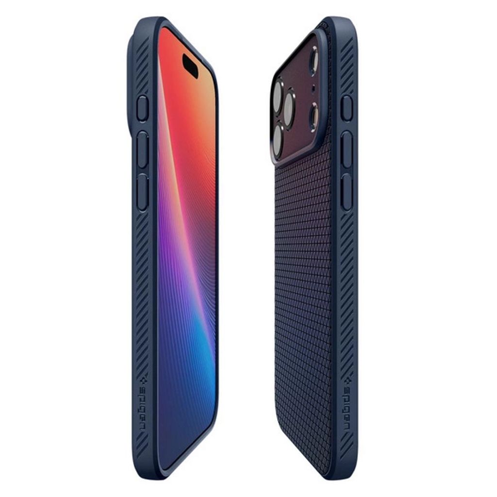 Spigen Liquid Air Kuori till iPhone 17 Pro Max - Sininen