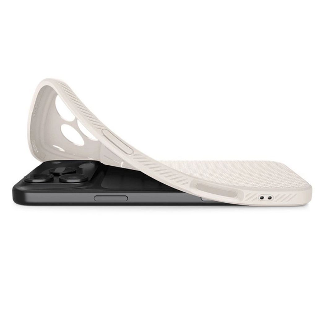 Spigen Liquid Air Deksel till iPhone 17 Pro Max - Titanium