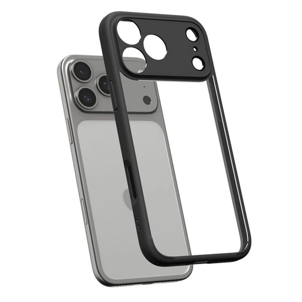 Spigen Ultra Hybrid Deksel till iPhone 17 Pro Max - Matte Black