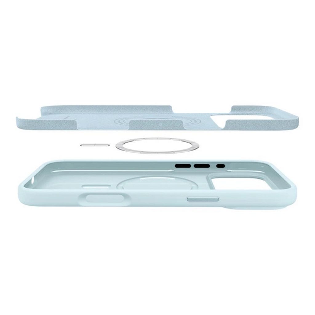 Spigen Silicone Fit MagSafe Deksel till iPhone 17 Pro Max - Blå