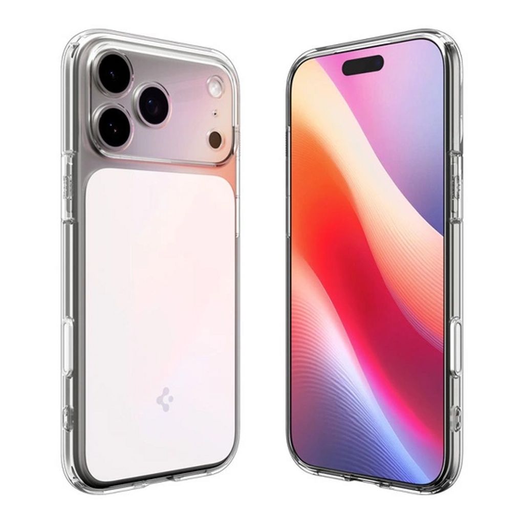 Spigen Ultra Hybrid "T" MagSafe Kuori till iPhone 17 Pro Max - Valkoinen/Läpinäkyvä
