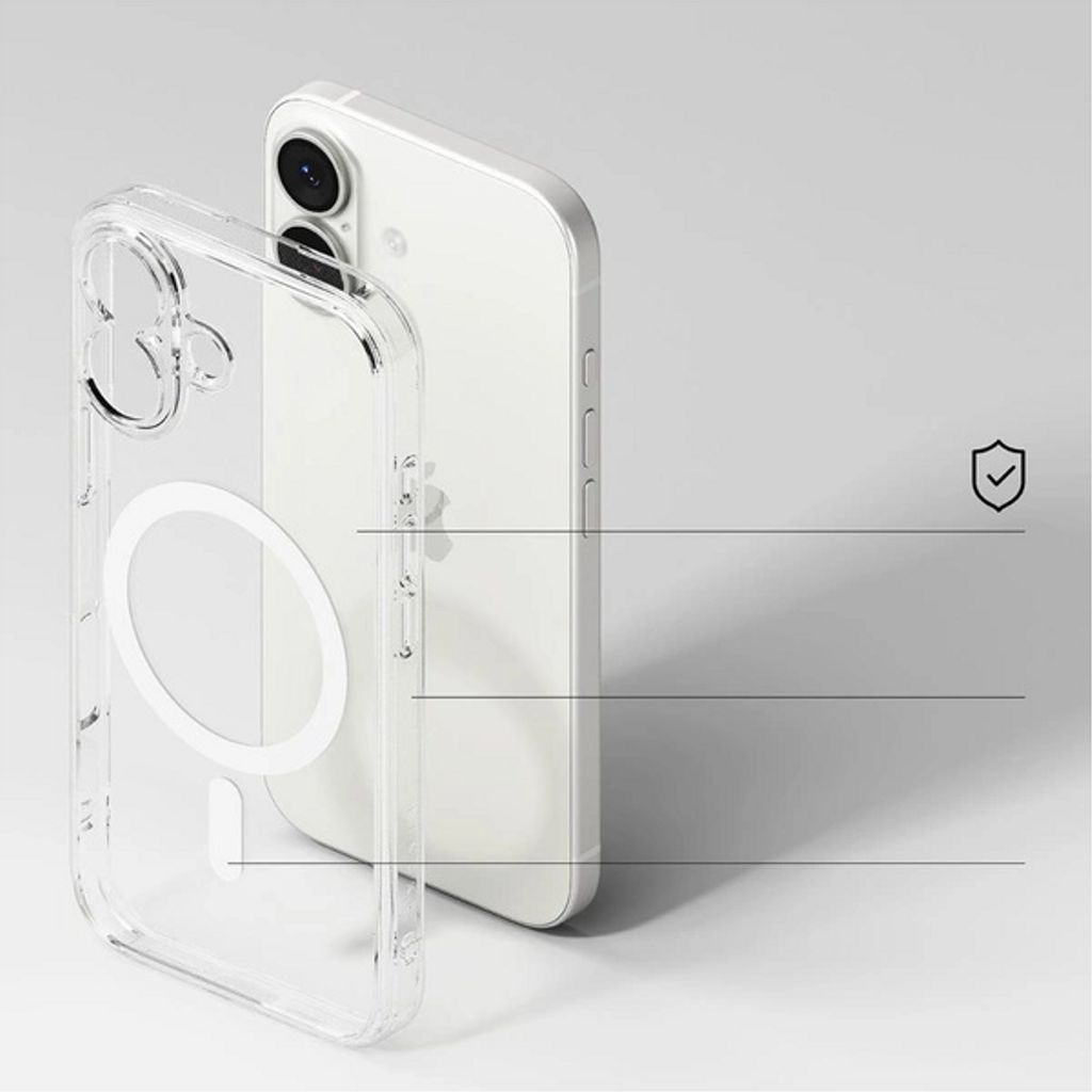 Ringke Fusion MagSafe Case for iPhone 17 - Clear