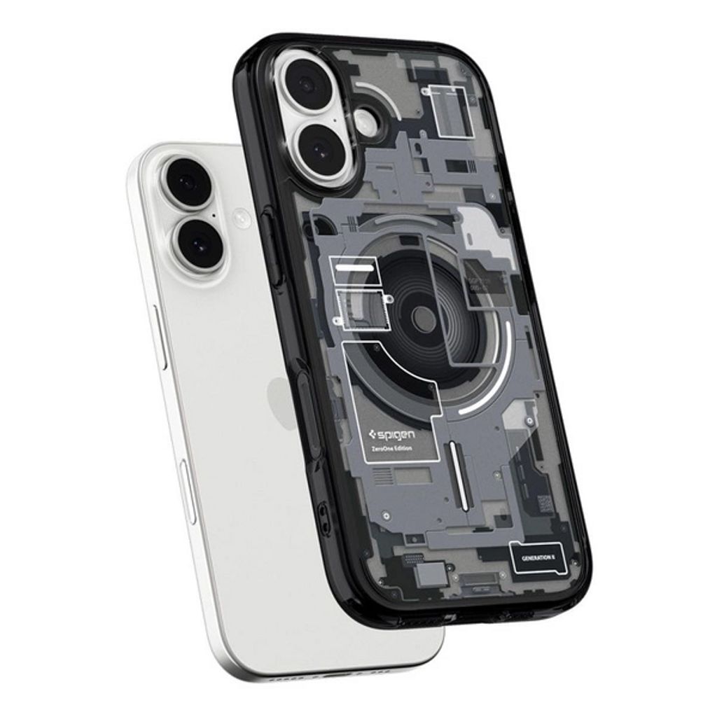 Spigen Ultra Hybrid MagSafe Zero One Case for iPhone 17 - Black