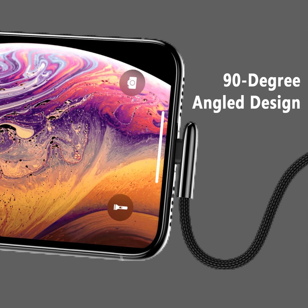 Sign USB - Lightning Gaming -kaapeli, 2 m, 2,4 A, - musta