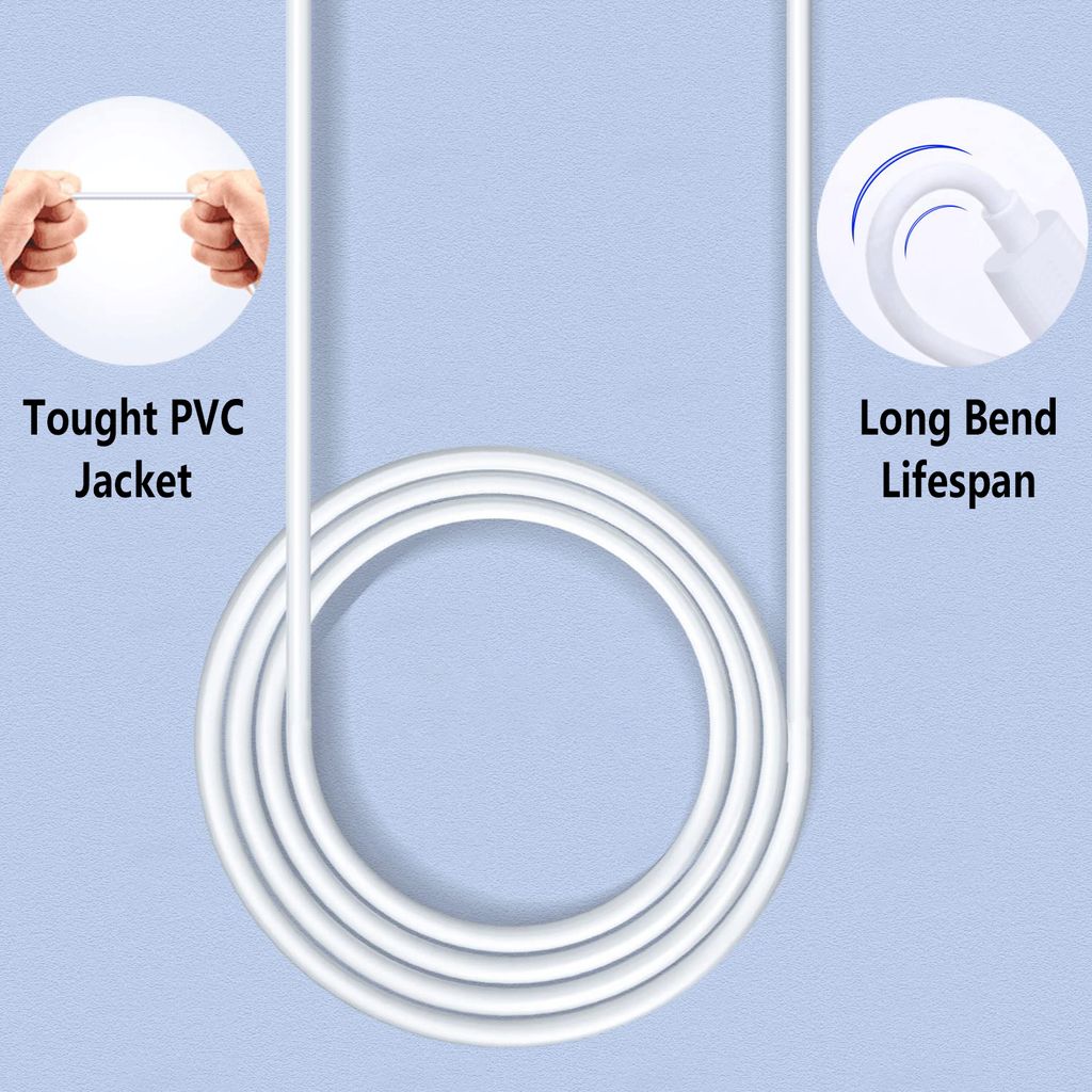 SiGN USB-A förlängningskabel 1m – vit