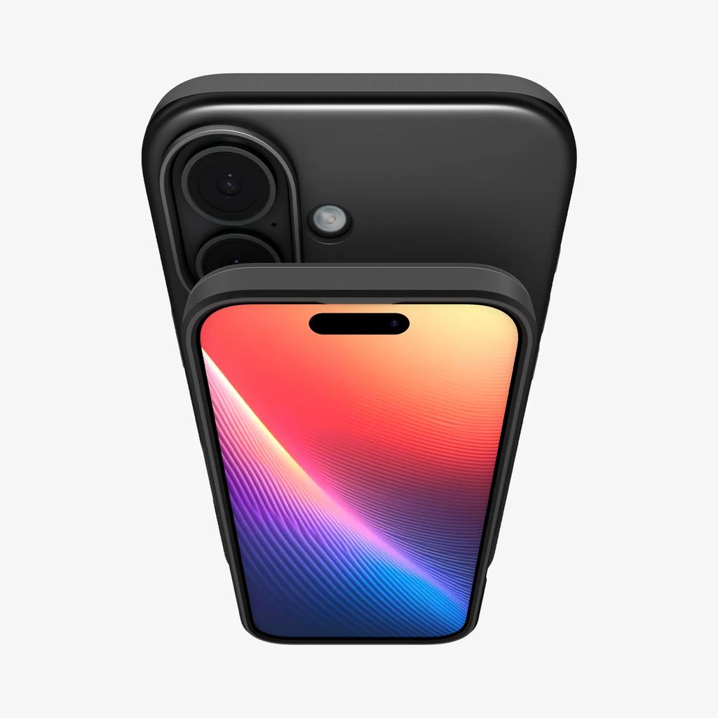 Spigen iPhone 17 Thin Fit MagFit Deksel - Svart