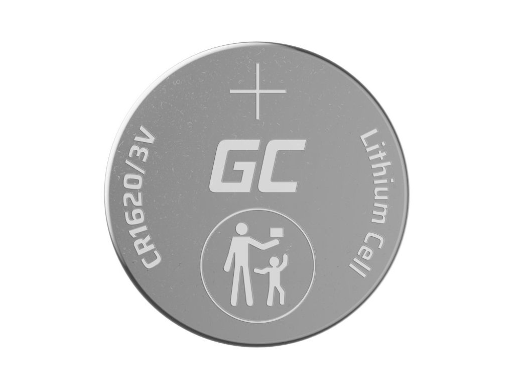 Green Cell CR1620 batteri 10-pak – 70mAh, 3V