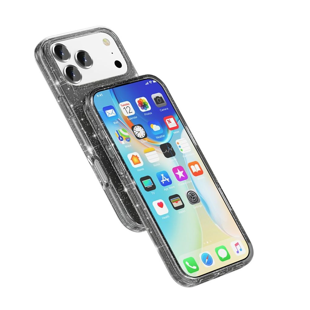 iPhone 17 Pro Max Acrylic Phone Case - Black