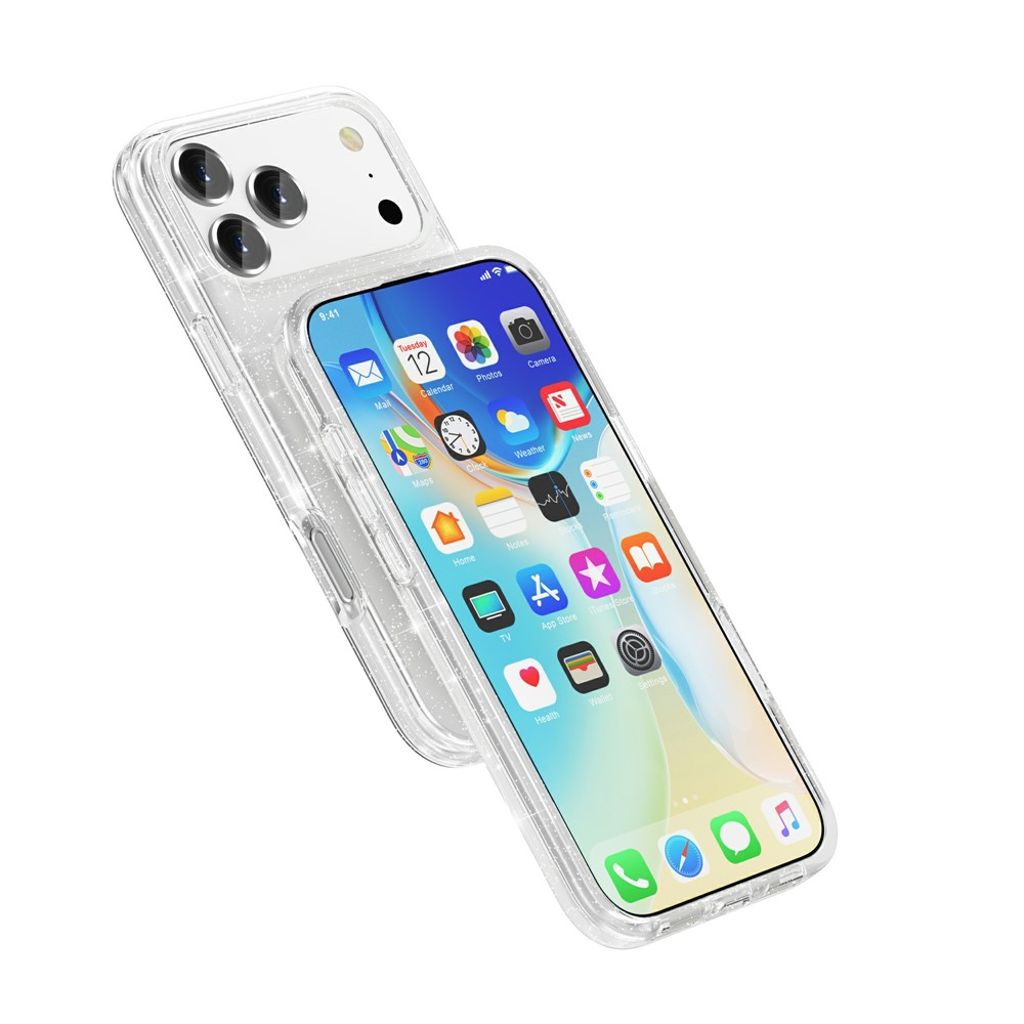 iPhone 17 Pro Max Acrylic Phone Case - White