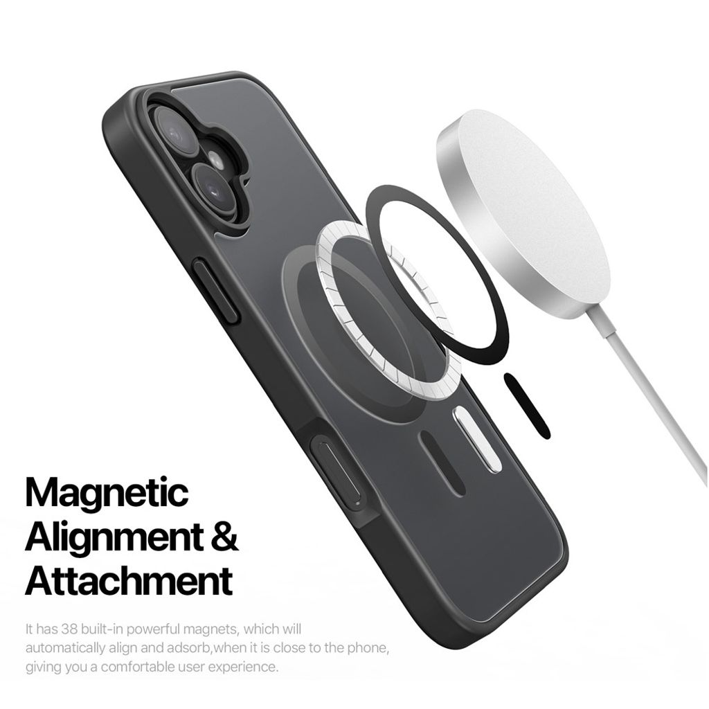 DUX DUCIS iPhone 17 Case with MagSafe - Black