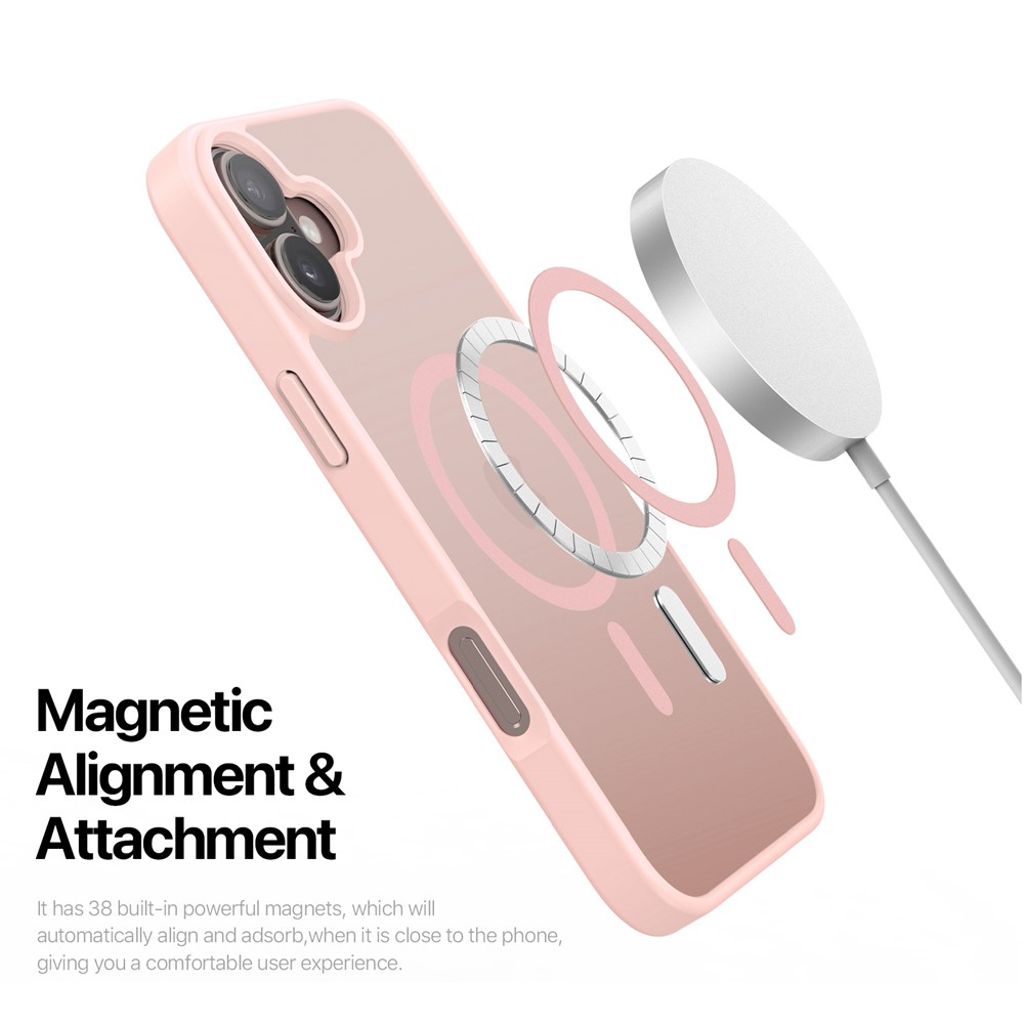DUX DUCIS iPhone 17 Case with MagSafe - Pink