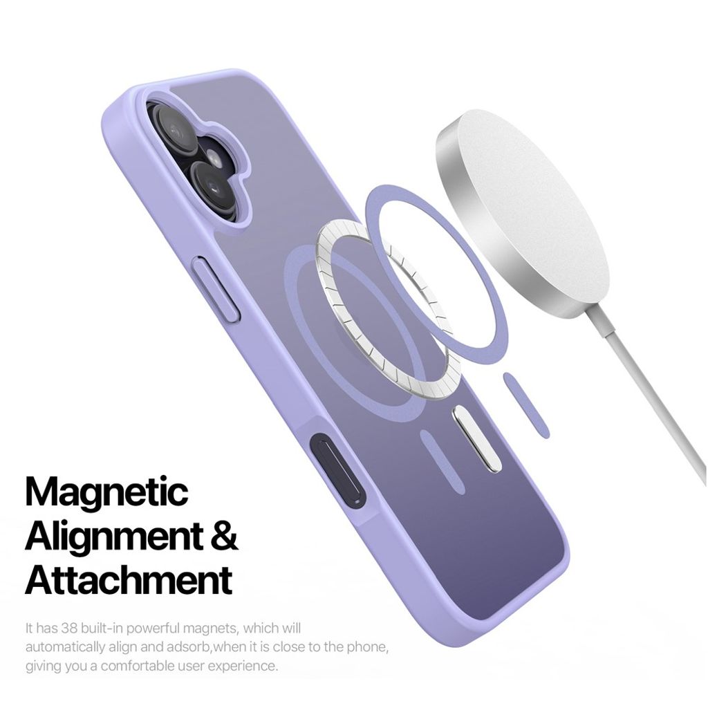 DUX DUCIS iPhone 17 Case with MagSafe - Purple