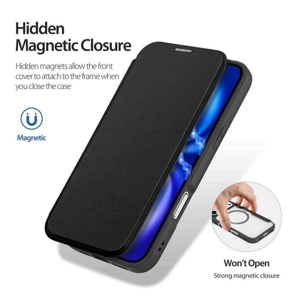 DUX DUCIS iPhone 17 Pro Max Cover with MagSafe - Black
