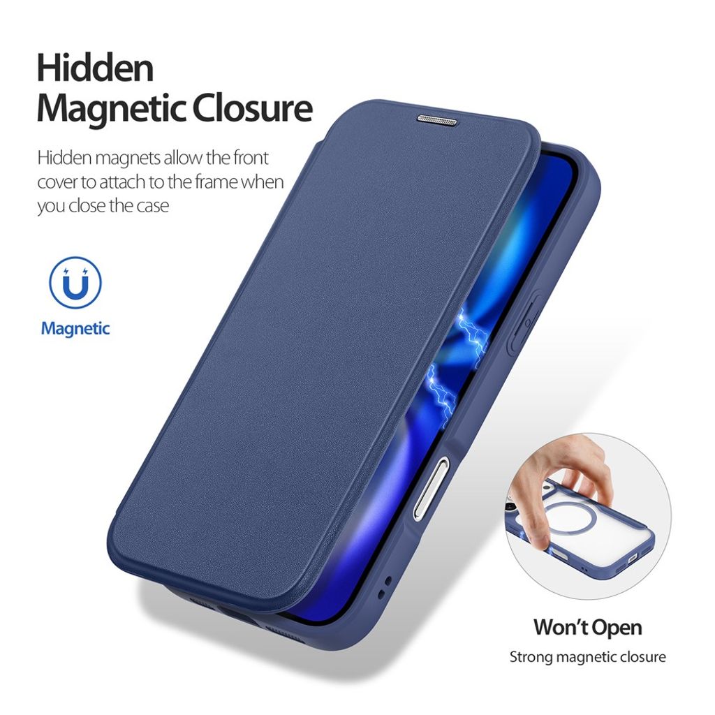 DUX DUCIS iPhone 17 Pro Max Cover with MagSafe - Blue