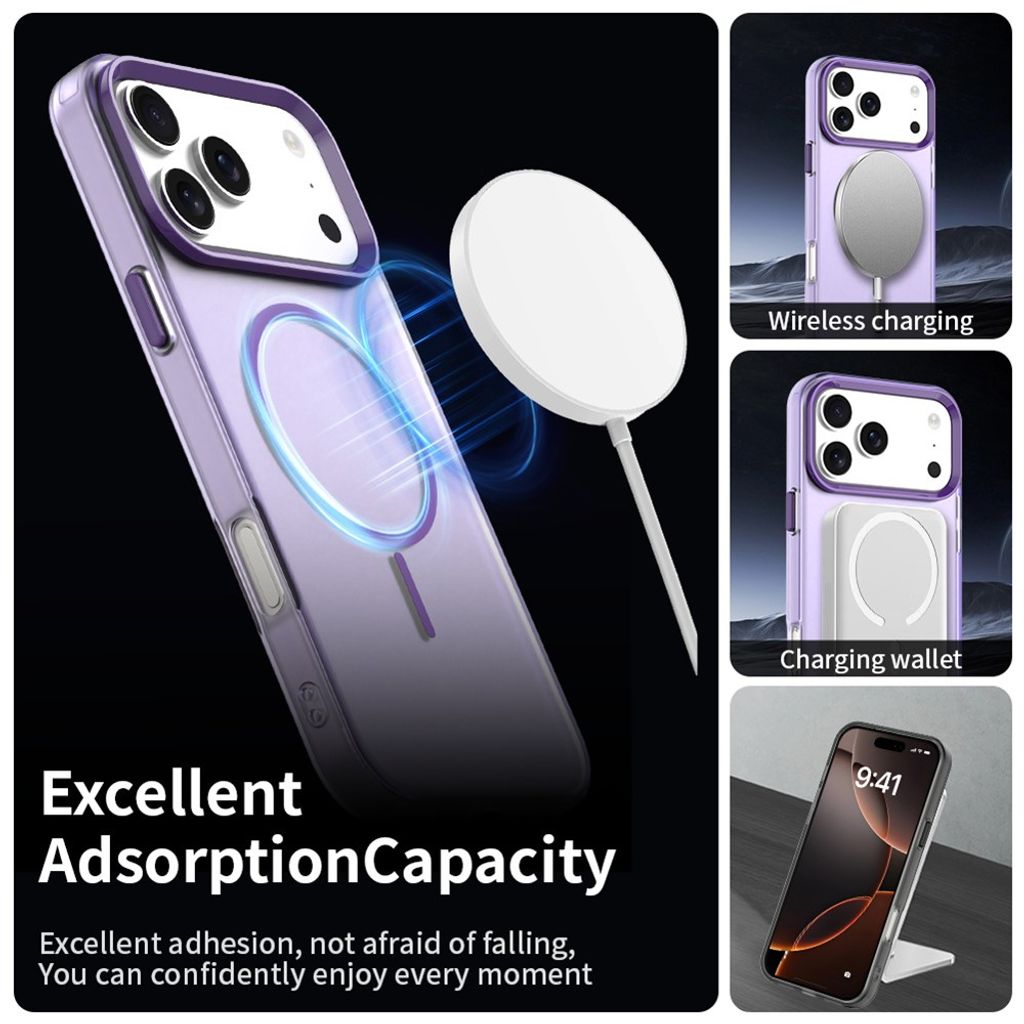 iPhone 18 Pro/17 Pro MagSafe Deksel - Lilla