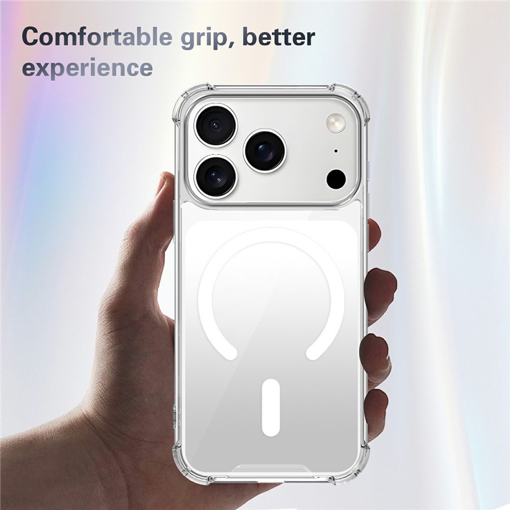 iPhone 18 Pro MagSafe-cover med 2x skærmbeskyttelse + 2x kameralinsebeskyttelse