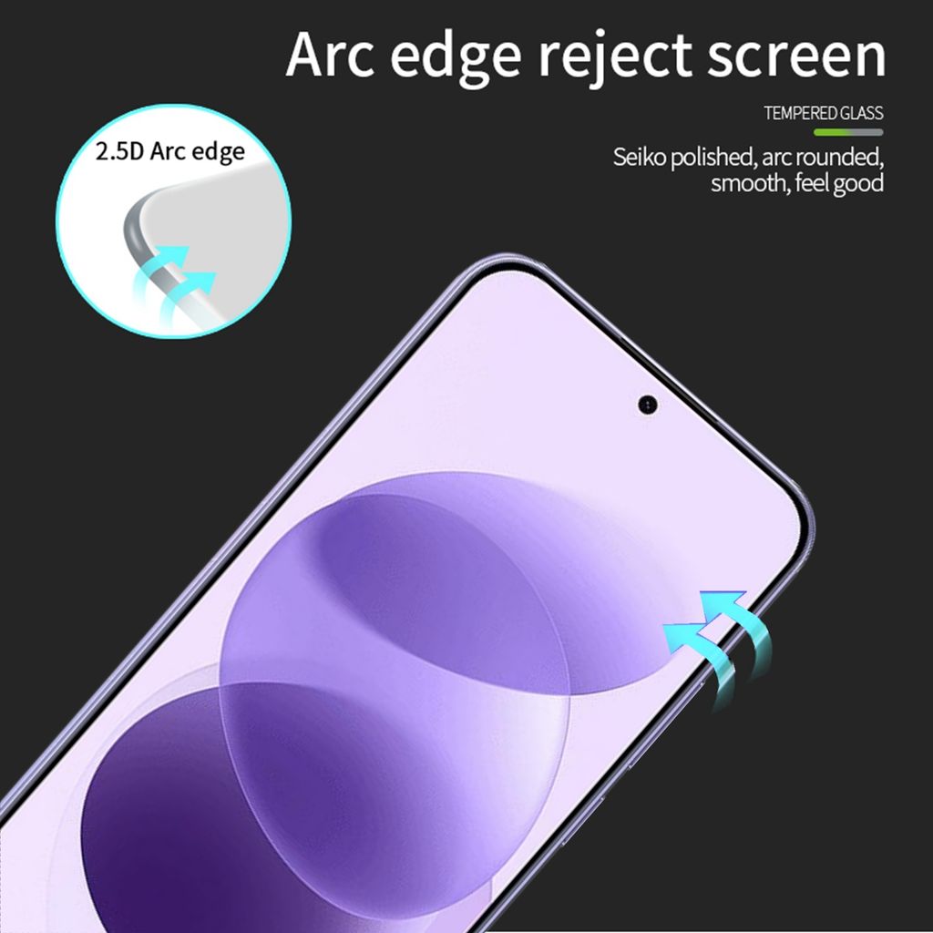 MOFI Xiaomi Redmi Note 17 Pro 5G Näytönsuoja Alumiini-silikonilasi