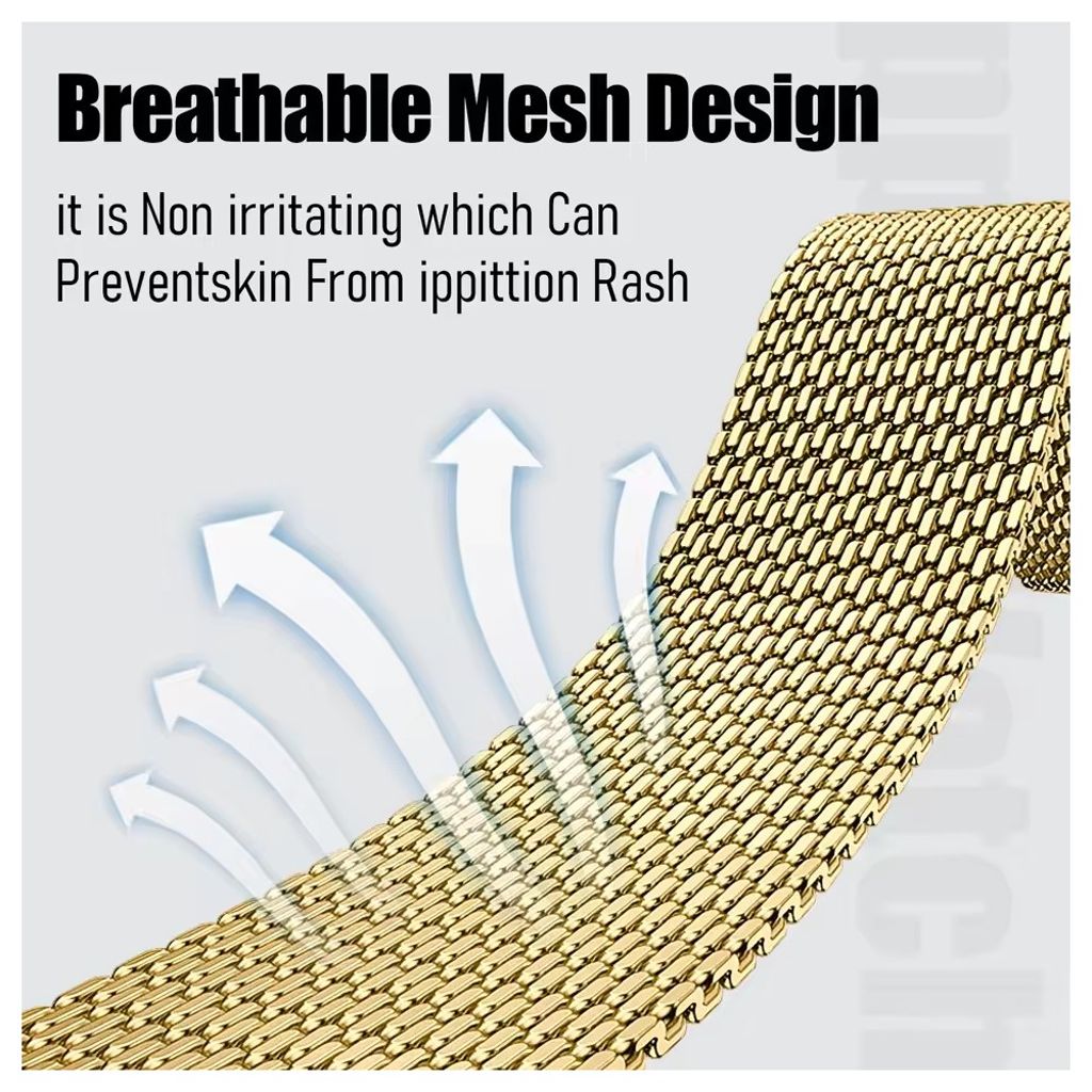 Garmin Forerunner 165/168/D2 Air X10/vivoactive 5 etc. Watch Band - Gold