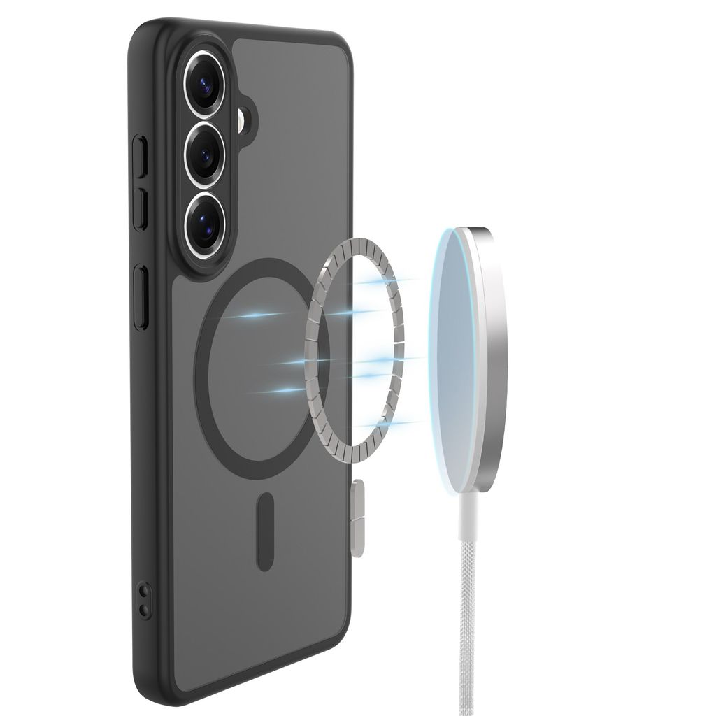 Mobique Samsung Galaxy S26 Plus MagSafe Hybrid Cover - Sort