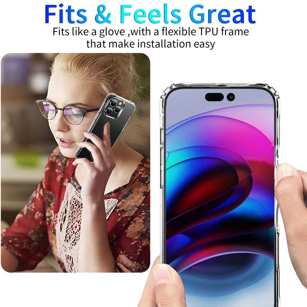 SiGN Ultra Slim Cover til iPhone 16 Pro Max - Gennemsigtig