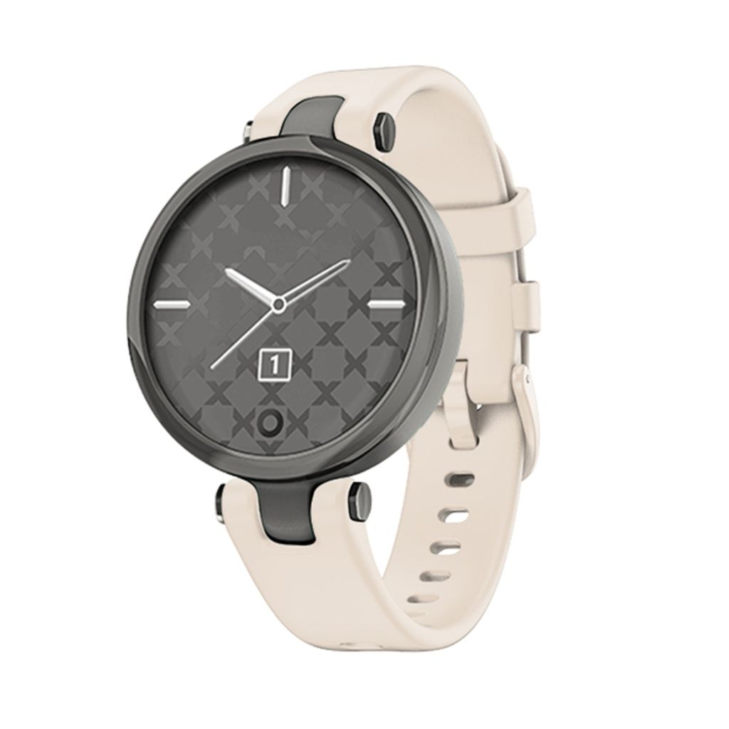 Garmin Lily Klokkereim i silikon ensfarget - Beige