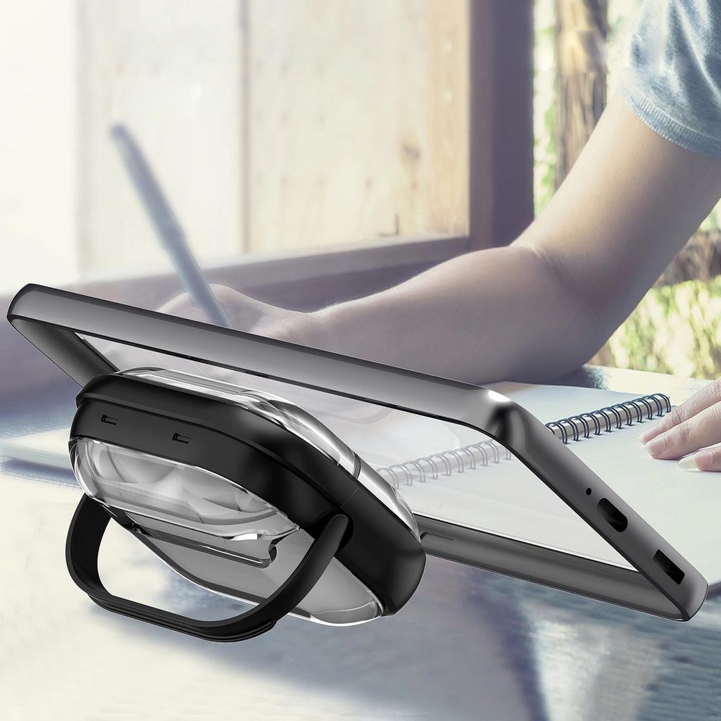 Hybridisuojakotelo Samsung Galaxy Buds 3 / 3 Pro -kuulokkeille – Läpinäkyvä