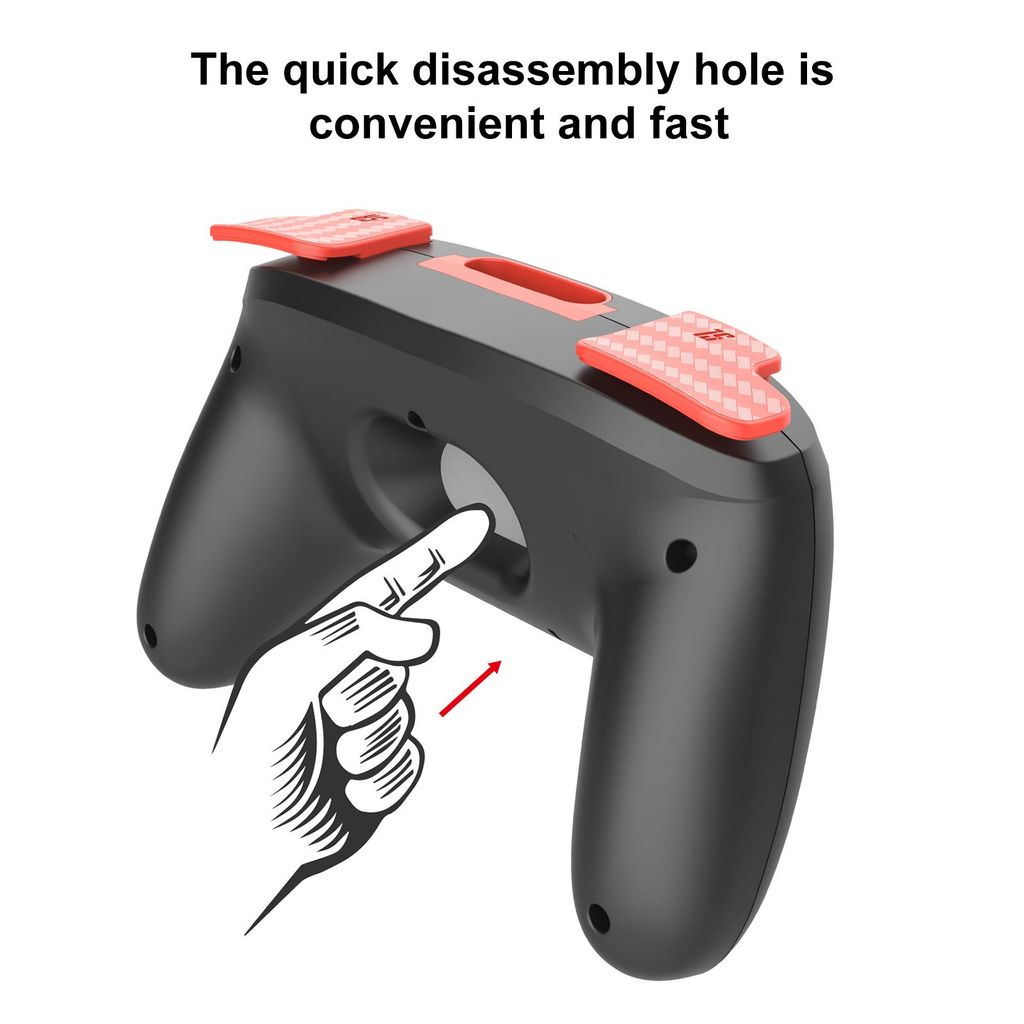 Urheilukahvat Nintendo Switch 2 Joy-Conille, 2 kpl - Punainen / Sininen