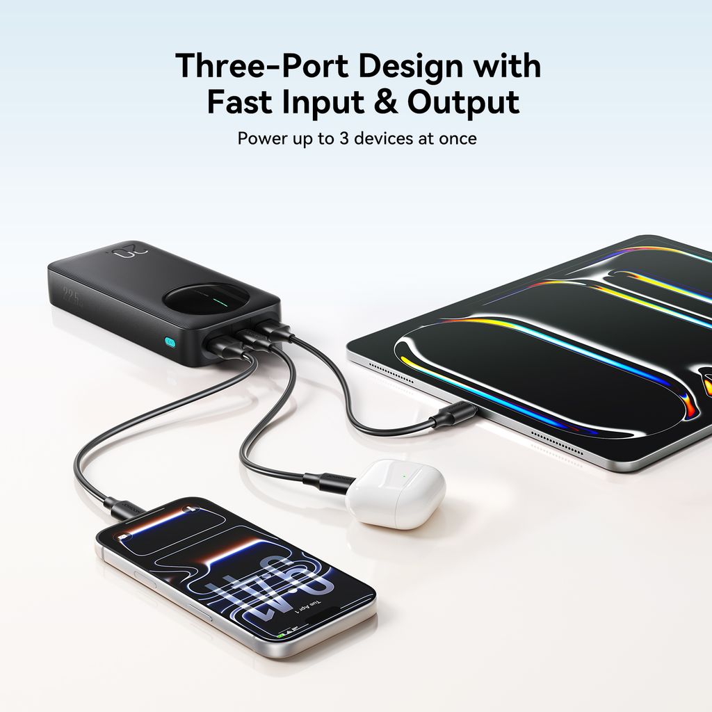 Joyroom JR-PBF14 Pro 22,5W Powerbank met snelladen 20000mAh – Zwart