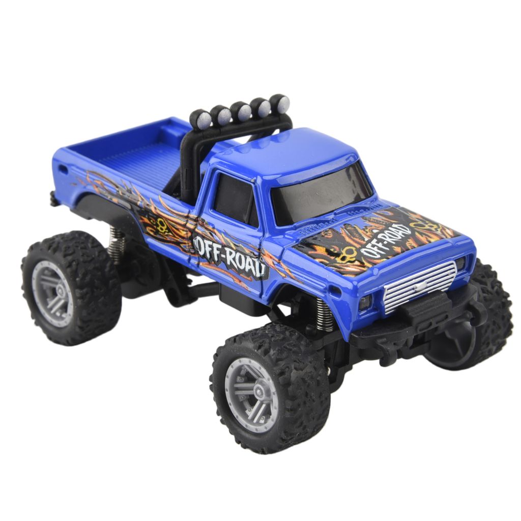 ZapToys Mikrometalli Maastoauto Radio-ohjattava Auto – Sininen