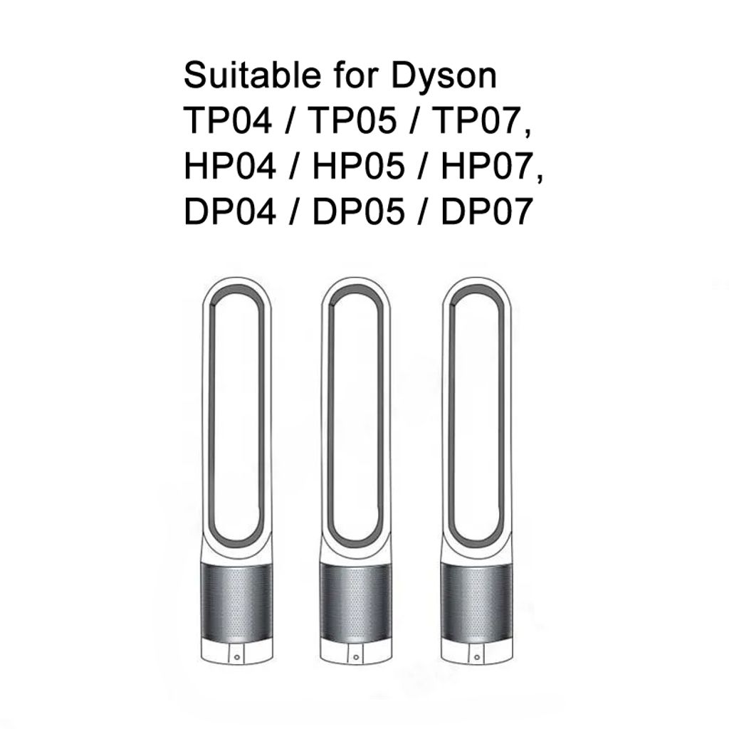 HEPA-filtersæt til Dyson TP04/TP05/TP07/HP04/HP05/HP07/DP04/DP05/DP07