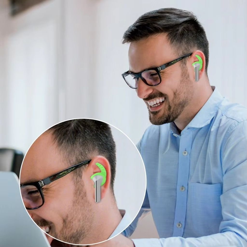 5 paria silikonisia kuulokesuojia pölysuojalla Samsung Galaxy Buds 3 Pro -kuulokkeille