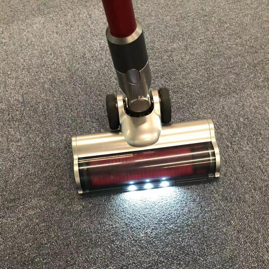 Gulvbørste i karbonfiber med rullebørste til Dyson V7/V8/V10/V11/V15