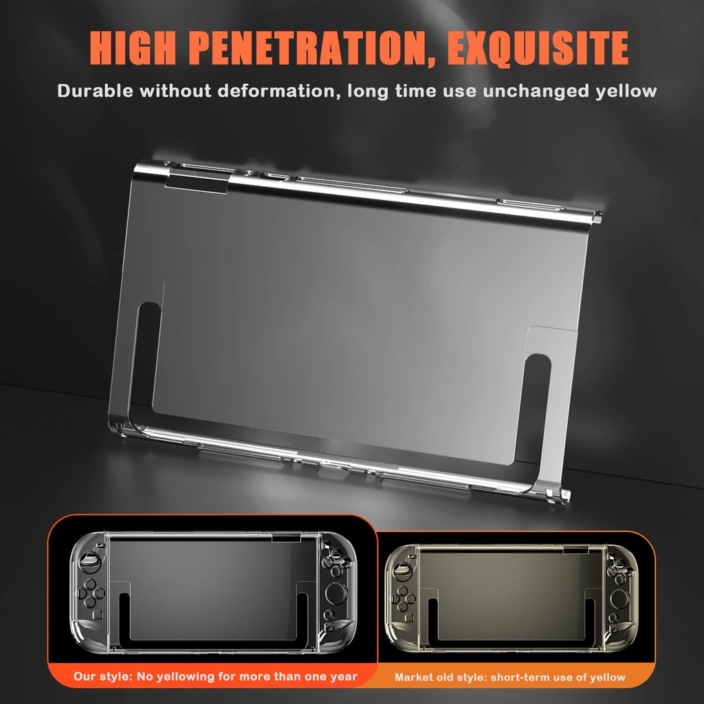 Suojakotelo Nintendo Switch 2:lle – Läpinäkyvä