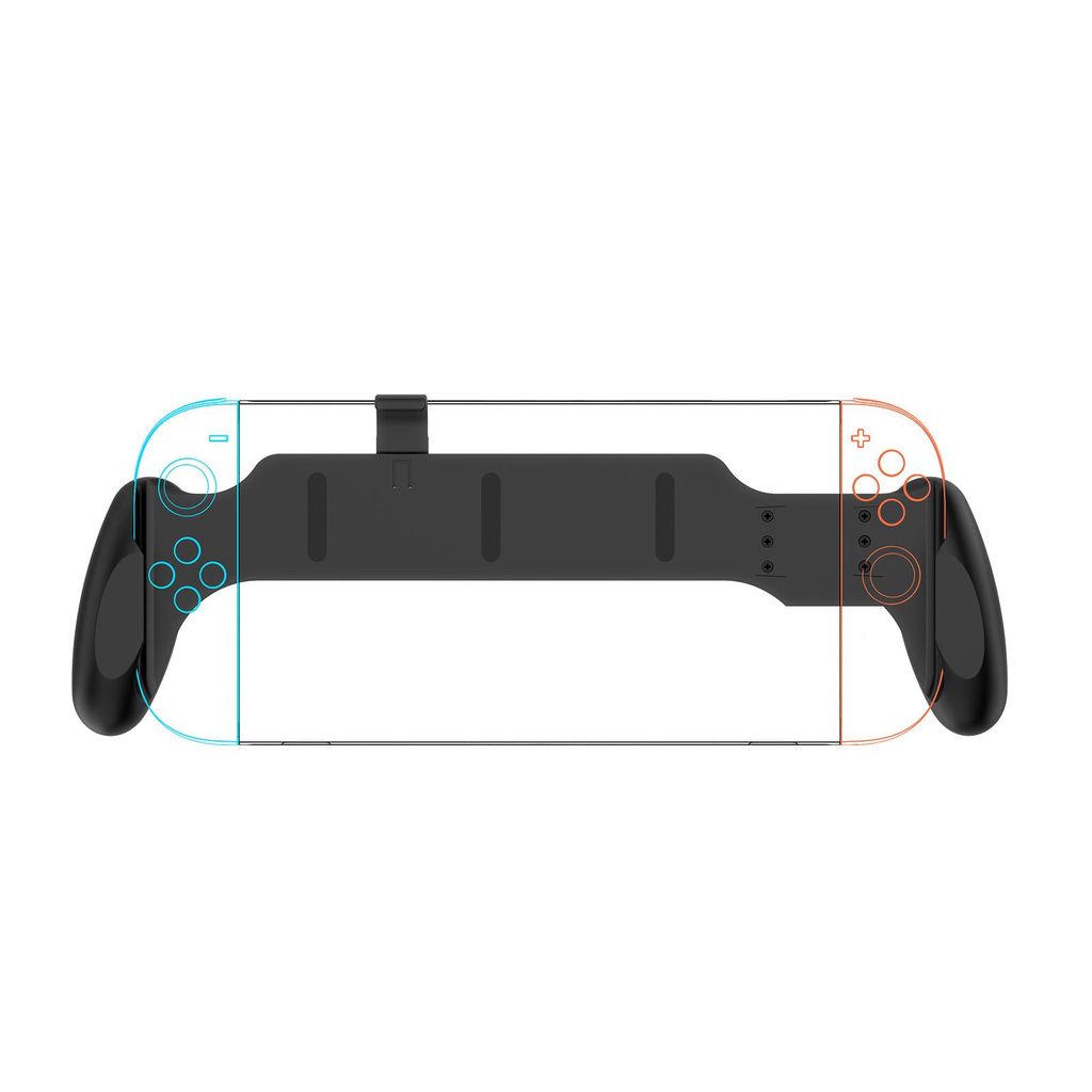 Ergonominen kahva Nintendo Switch 2 / Switch / Switch OLED -ohjaimelle - musta