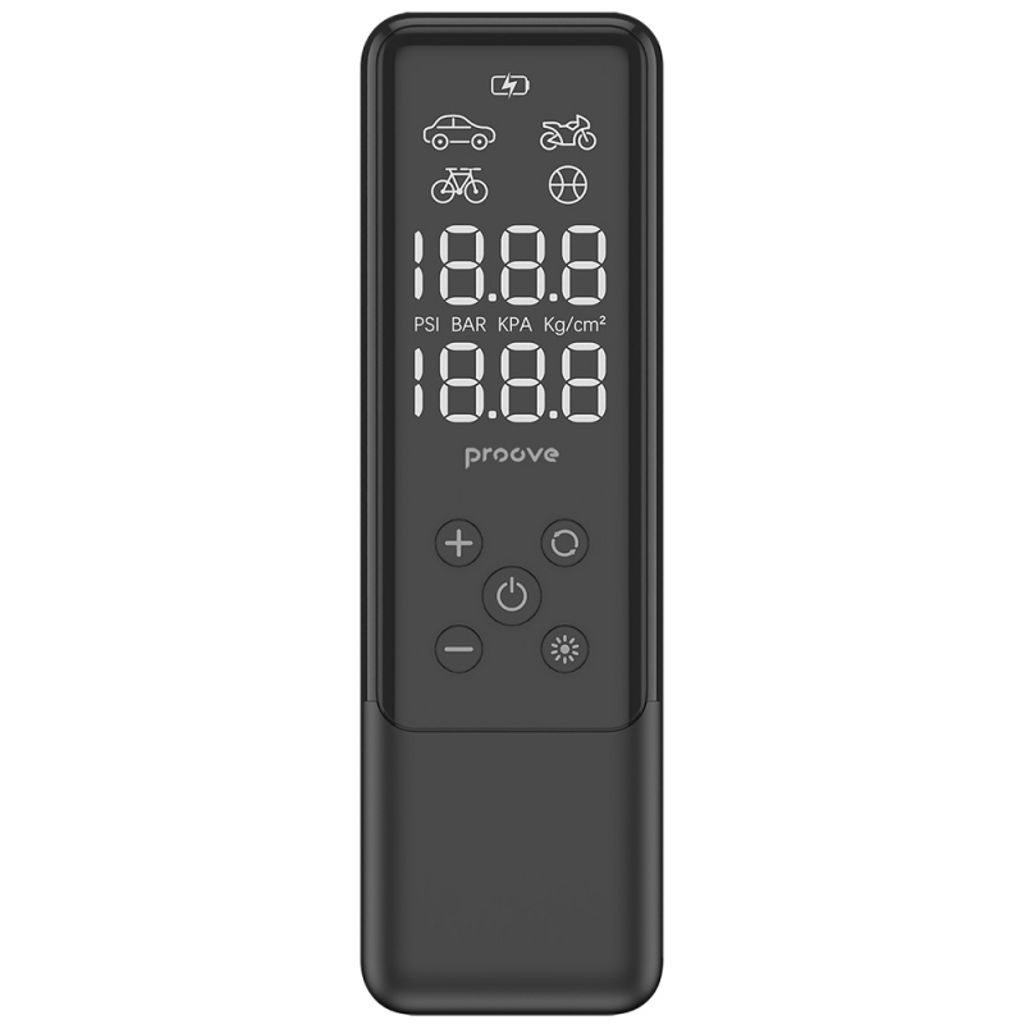 Proove Assistant Mini luftkompressor – Sort