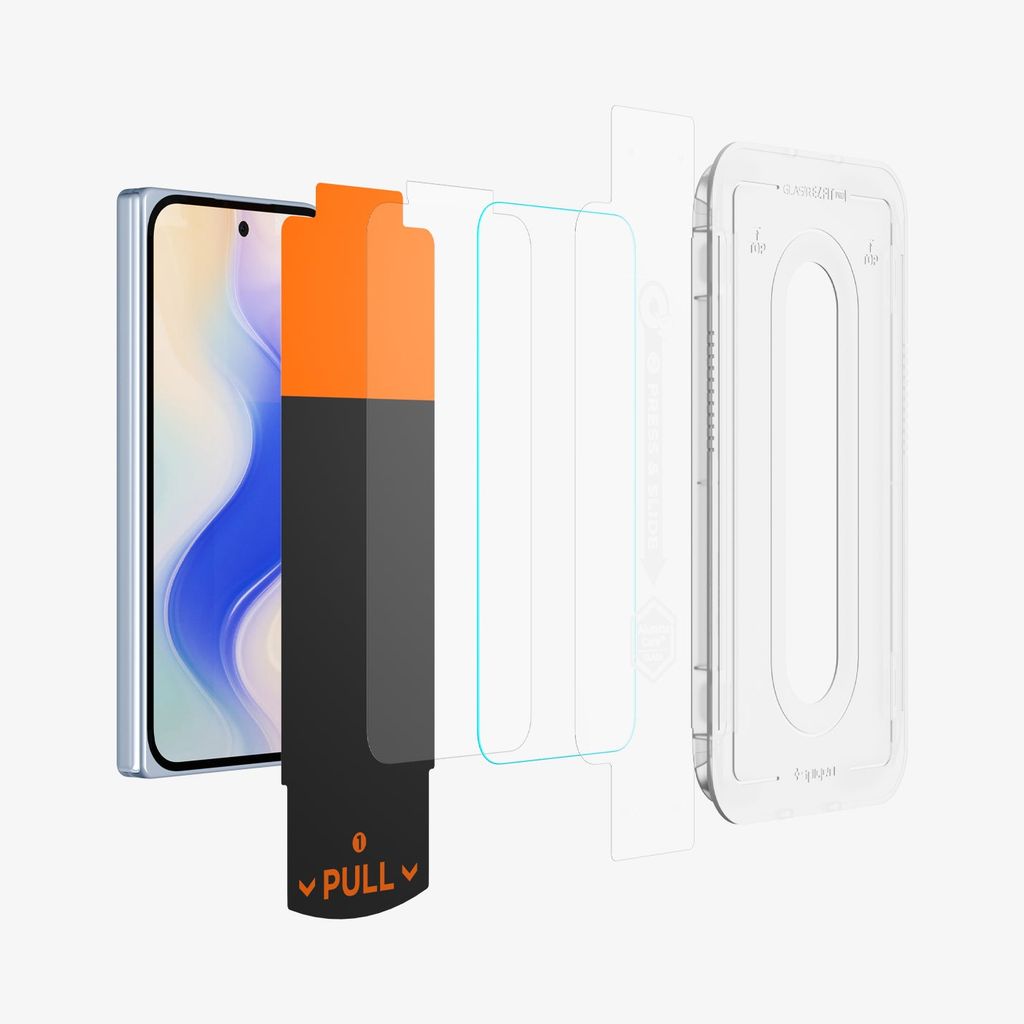 Spigen Glas.tR EZ Fit Pro Skjermbeskytter 2-paking til Google Pixel 11 Pro Fold