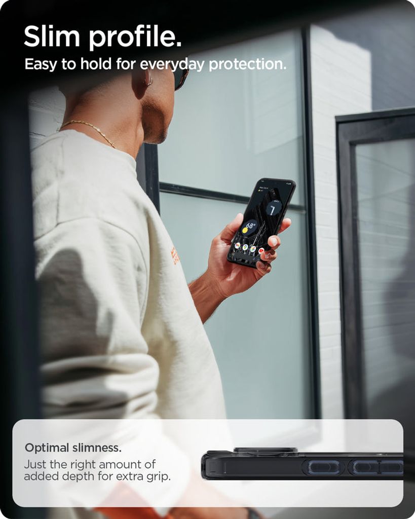 Spigen Ultra Hybrid MagFit Deksel til Google Pixel 11 Pro - Frost Black