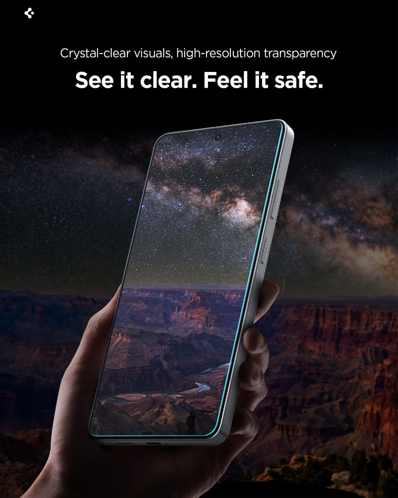 Spigen Samsung Galaxy S26 Plus Glas.tR EZ fit Pro HD Skärmskydd, 2-pack